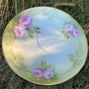 Antique Prussian Tillowitz floral dish
